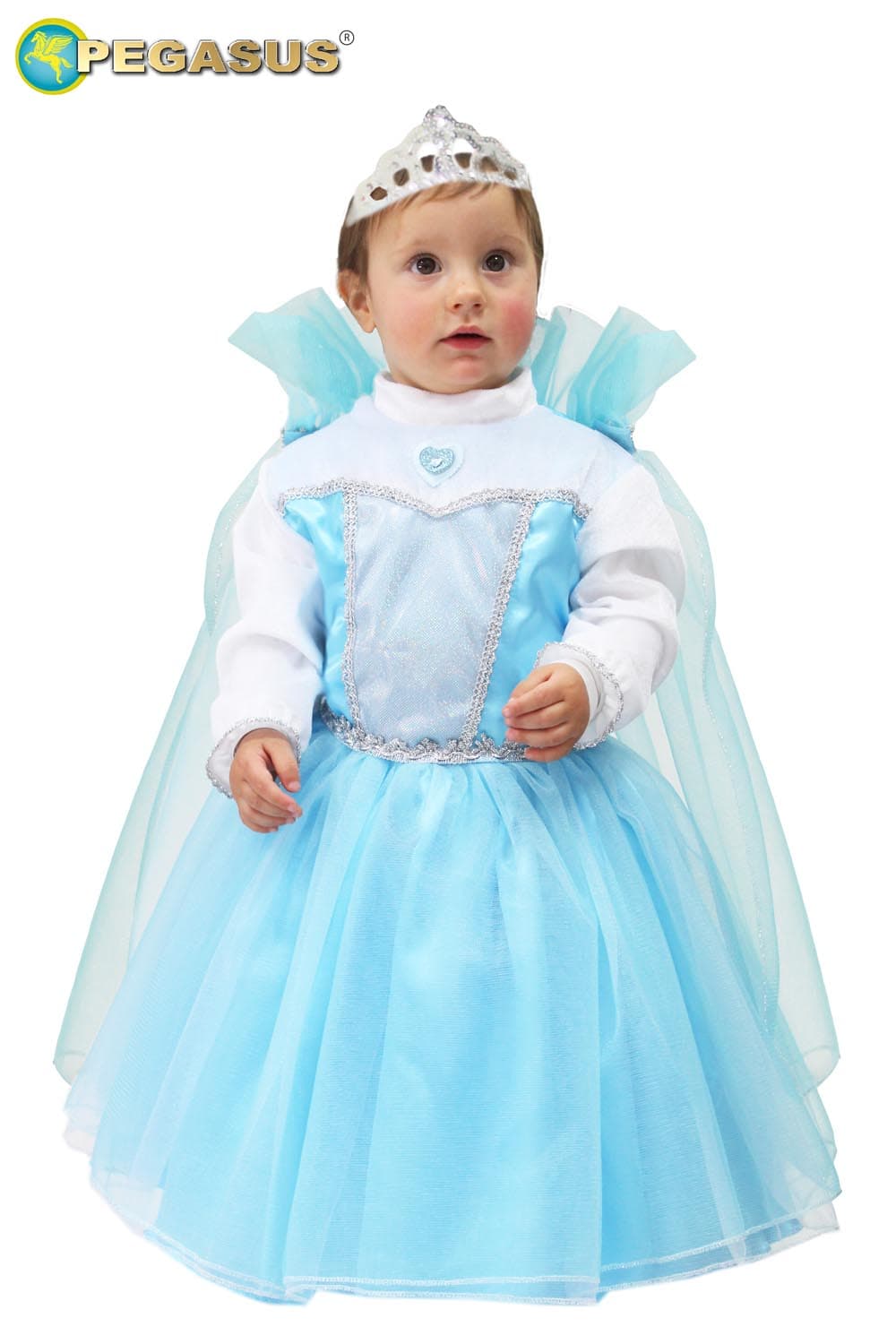 COSTUME CARNEVALE PRINCIPESSA DELLA NEVE DA 13 A 36 MESI - PEGASUS 2001 - 3