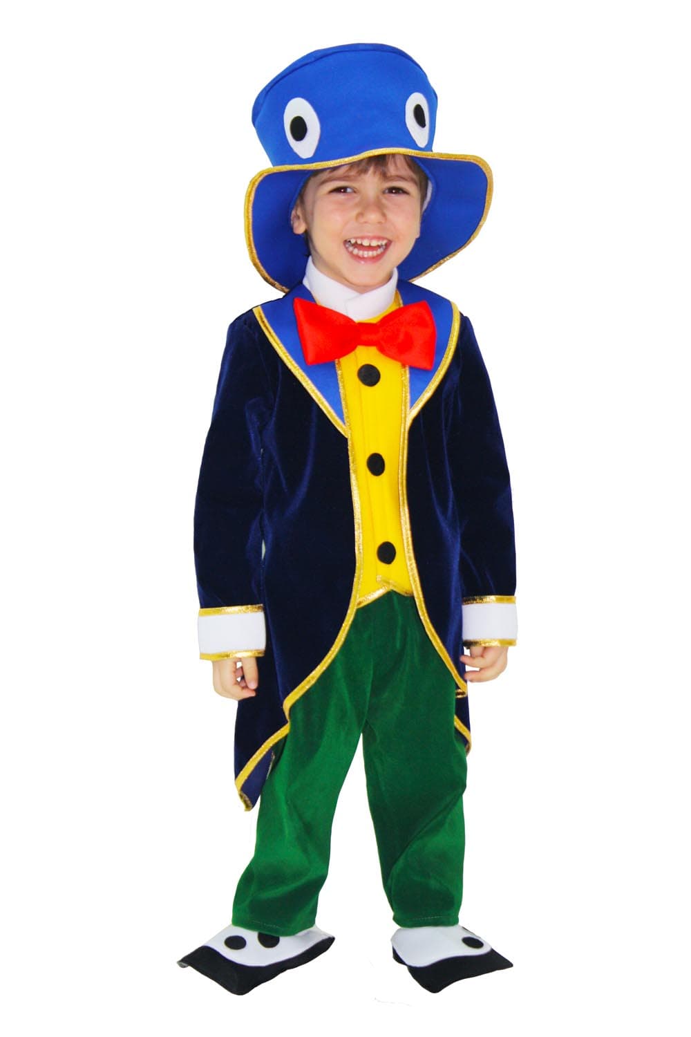 COSTUME CARNEVALE GRILLO DI PINOCCHIO BIMBO DA 13 A 36 MESI - PEGASUS 2016 - 3