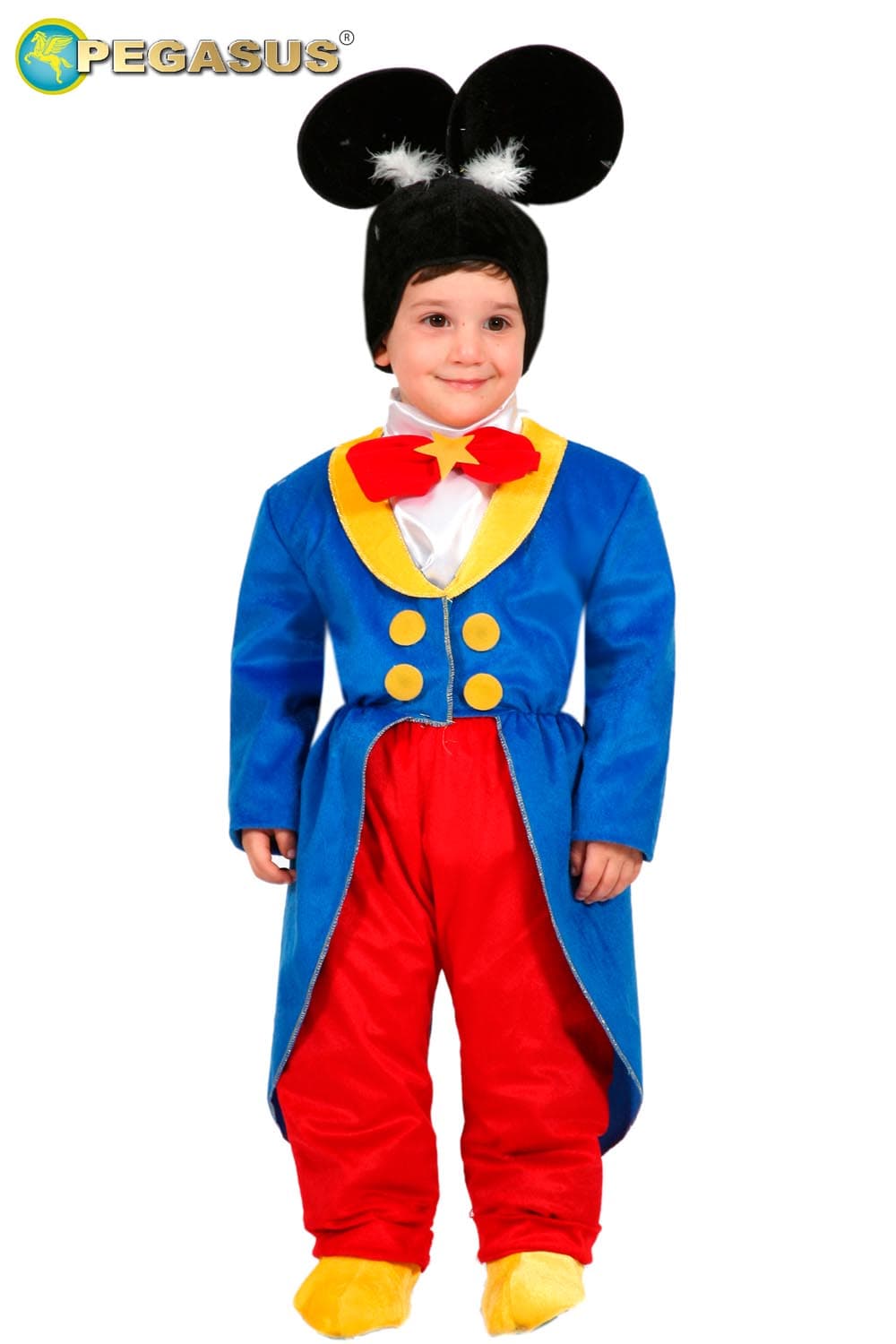 COSTUME CARNEVALE TOPOLETTO BIMBO DA 13 A 36 - PEGASUS 2040 - 3