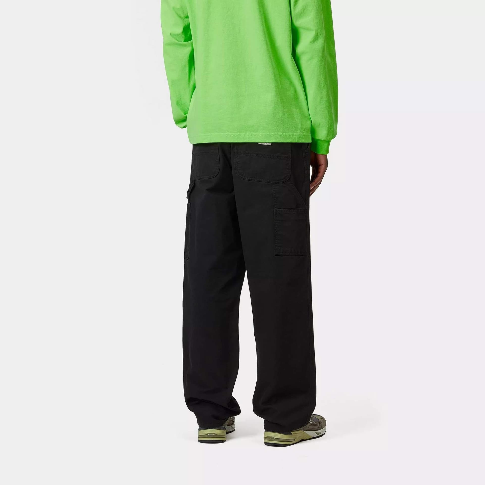 Pantaloni Carhartt Single Knee black dyed - 4