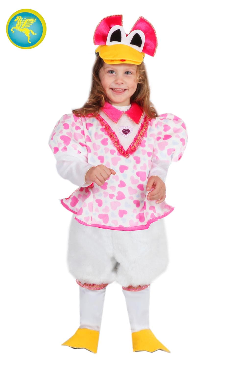 COSTUME CARNEVALE PAPERINA BIMBA DA 13 A 36 MESI - PEGASUS 2080 - 3