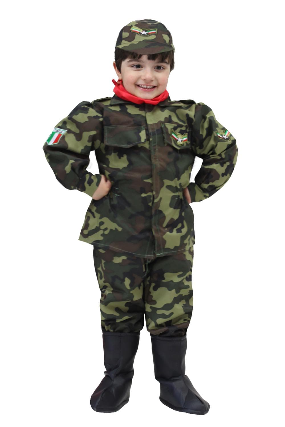 COSTUME CARNEVALE MILITARE BIMBO DA 13 A 36 MESI - PEGASUS 2019 - 3