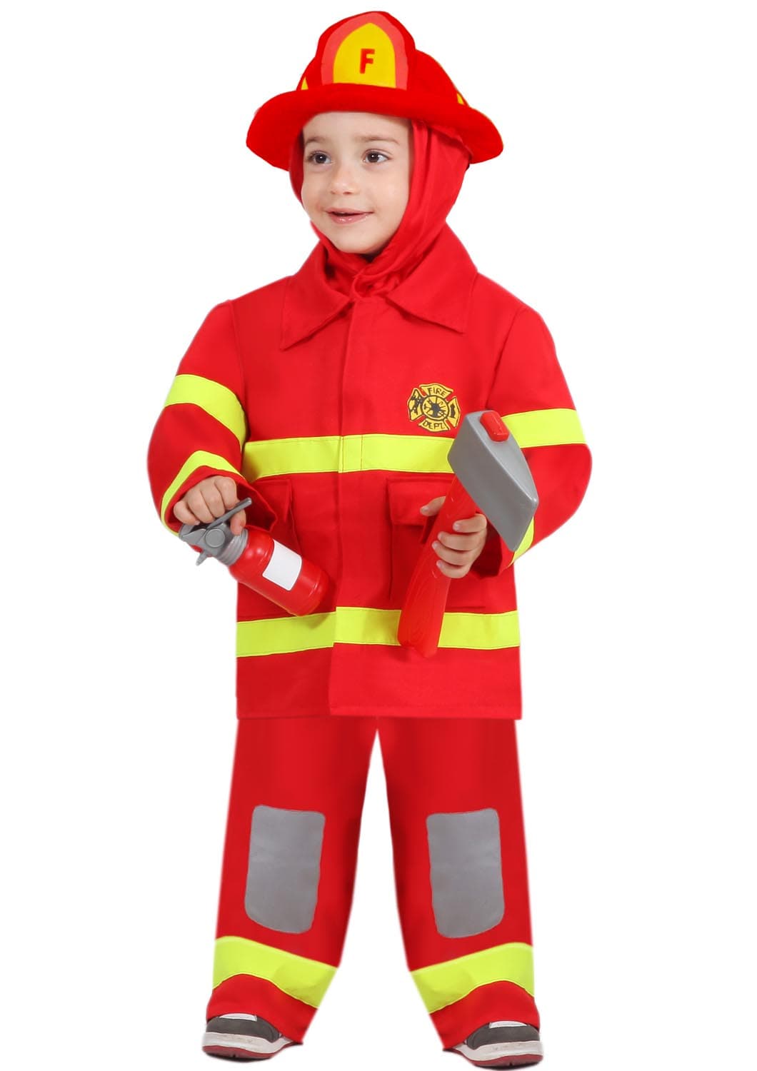 COSTUME CARNEVALE POMPIERE BIMBO DA 13 A 36 MESI - PEGASUS 2022 - 3