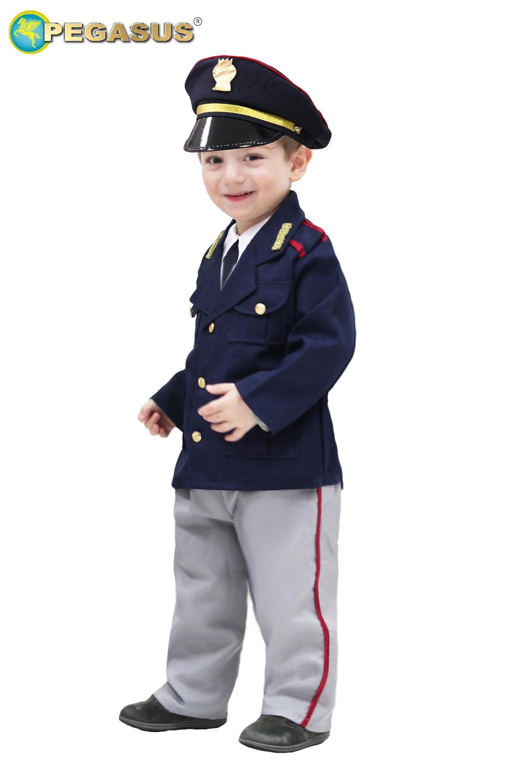 COSTUME CARNEVALE POLICE BIMBO DA 13 A 36 MESI - PEGASUS 2025 - 3