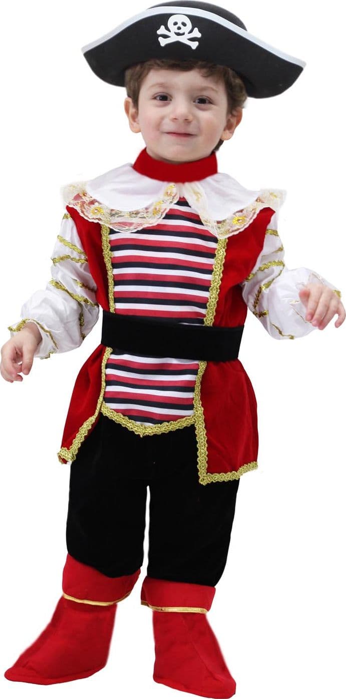 COSTUME CARNEVALE PIRATINO BIMBO DA 13 A 36 MESI - PEGASUS 2021 - 3