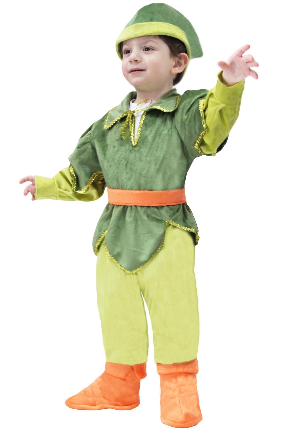 COSTUME CARNEVALE PETER PAN BIMBO DA 13 A 36 MESI - PEGASUS 2041 - 3
