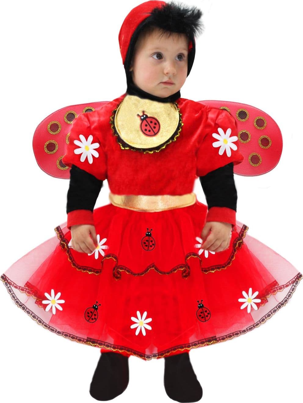 COSTUME CARNEVALE COCCINELLA BIMBA DA 13 A 36 MESI - PEGASUS 2009 - 3