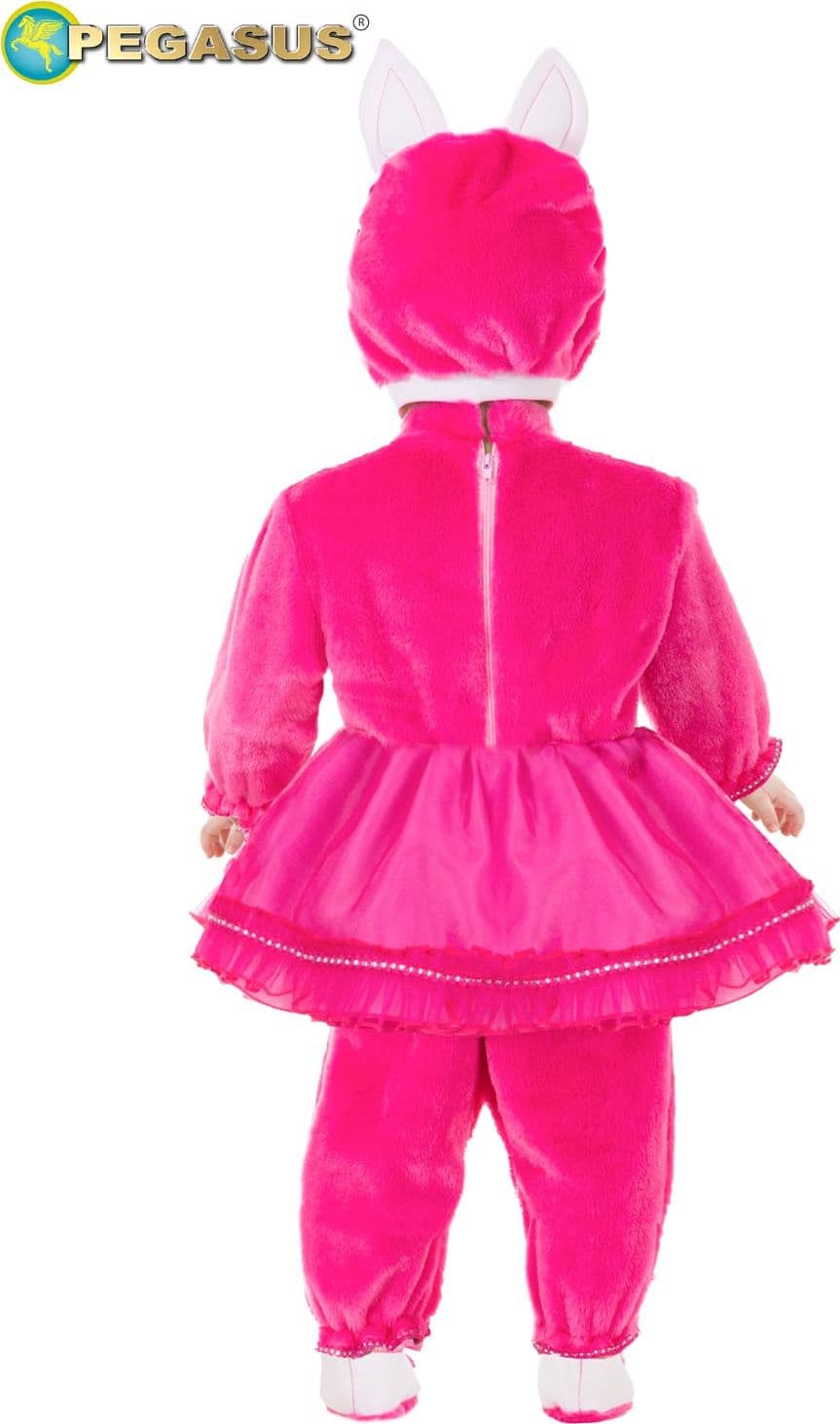 COSTUME CARNEVALE  CONIGLIETTA NEONATA DA 0 A 12 MESI - PEGASUS PE5082 - 3