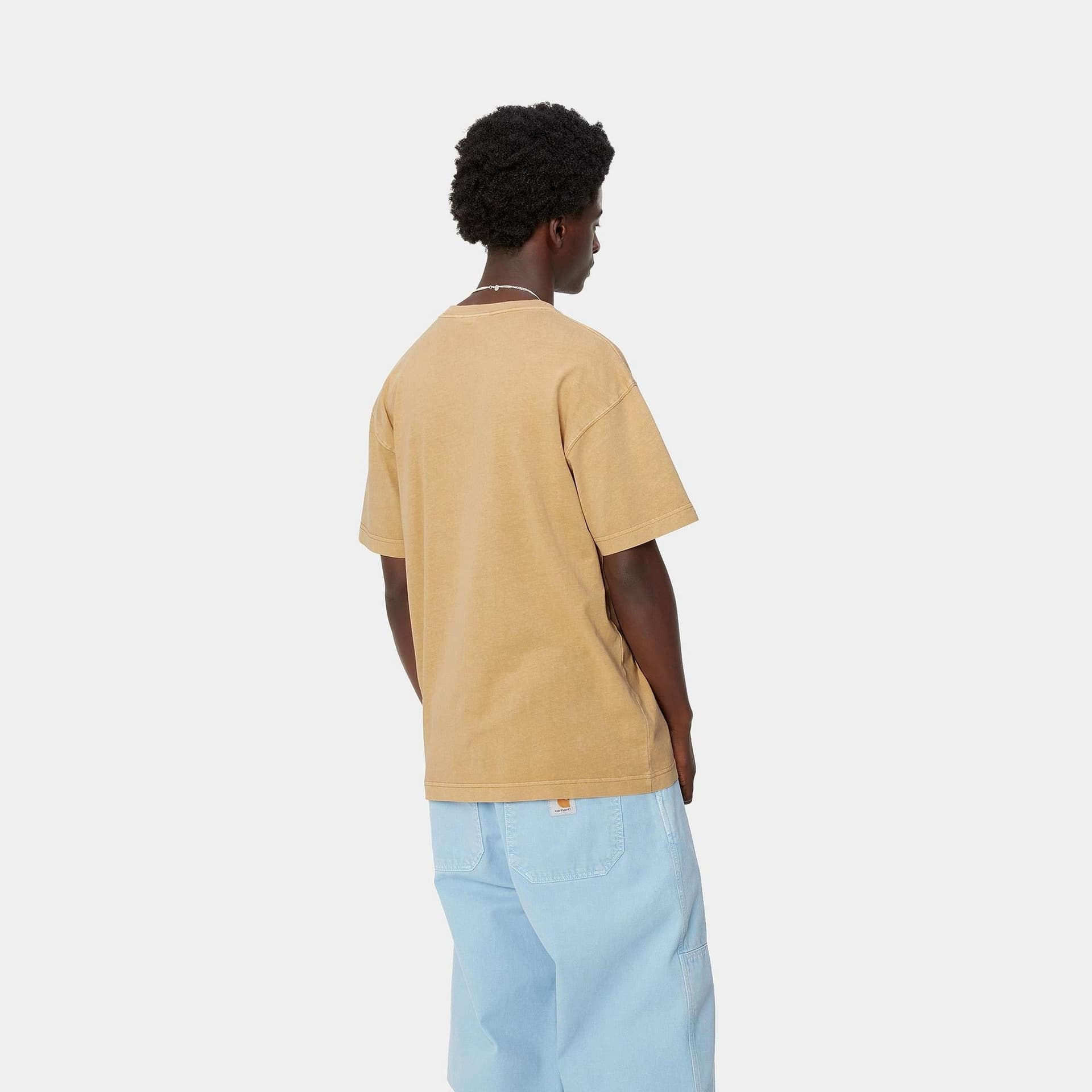 T-shirt Carhartt Nelson bourbon dyed - 4