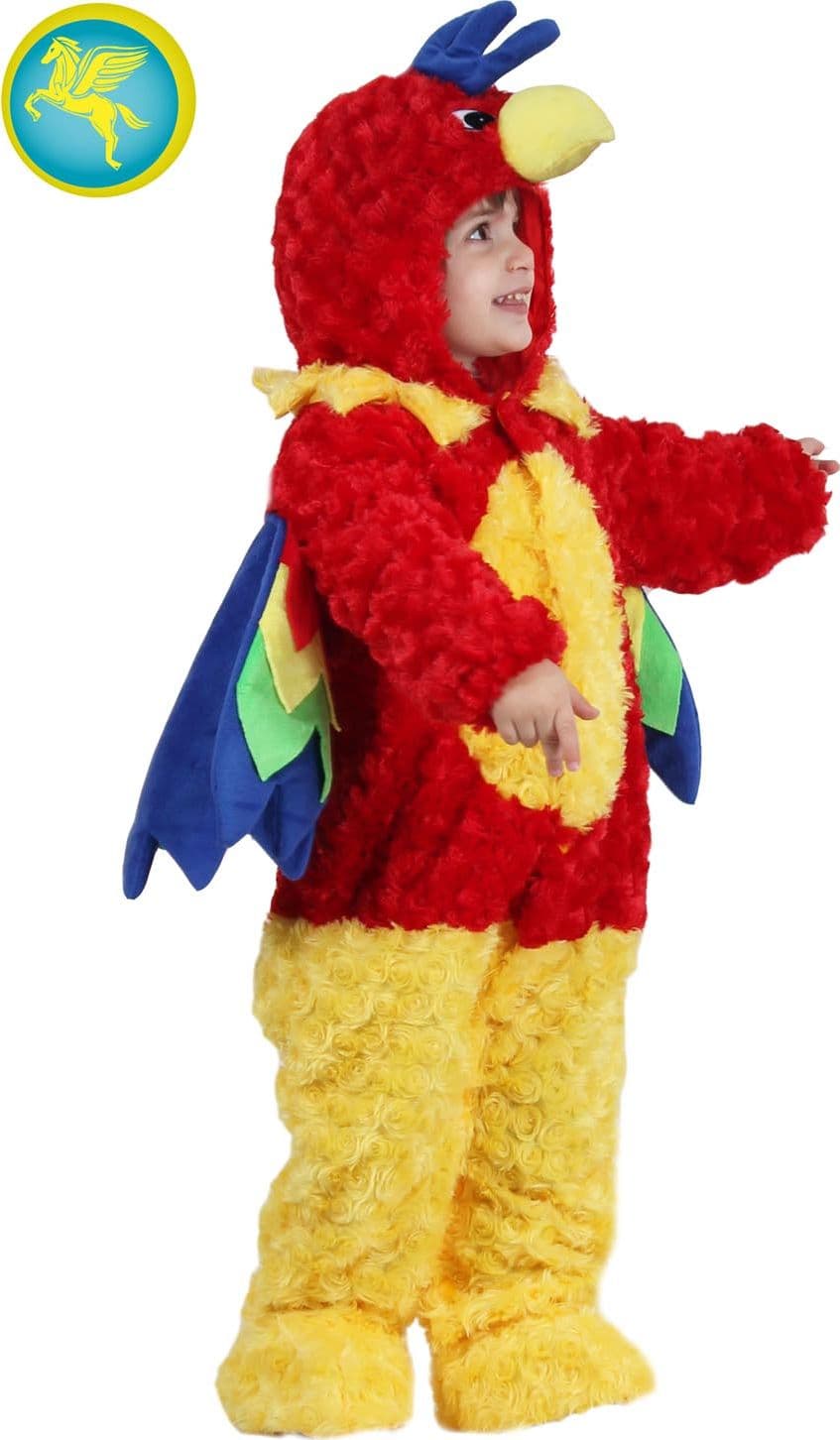 COSTUME CARNEVALE PAPPAGALLO BIMBO DA 19 A 36 MESI - PEGASUS PE0759 - 3