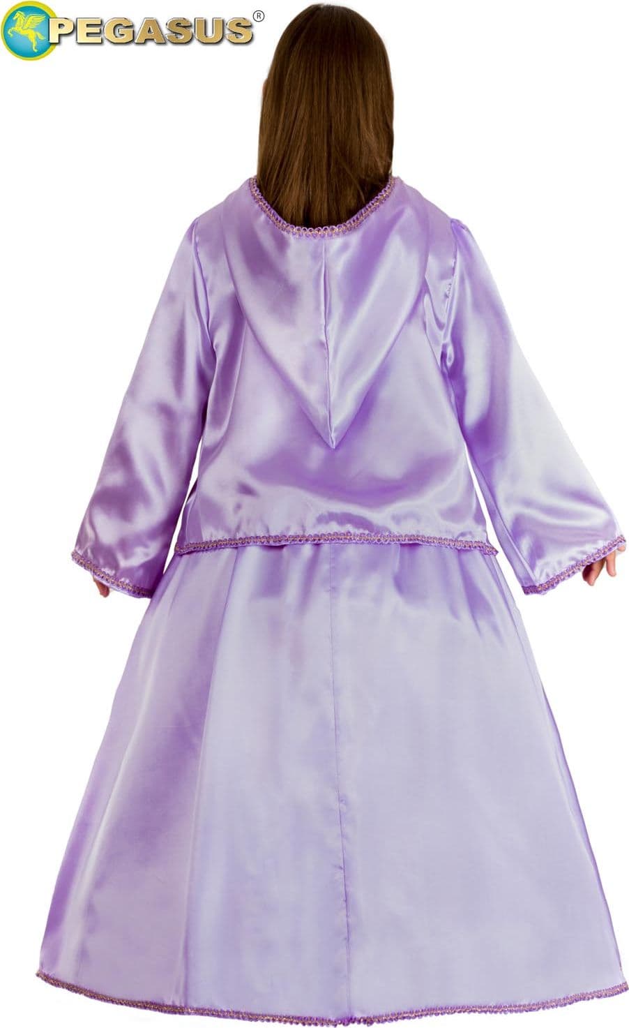 COSTUME CARNEVALE FATA MADRINA BAMBINA DA 5 A 13 ANNI COD. 1952 - 3
