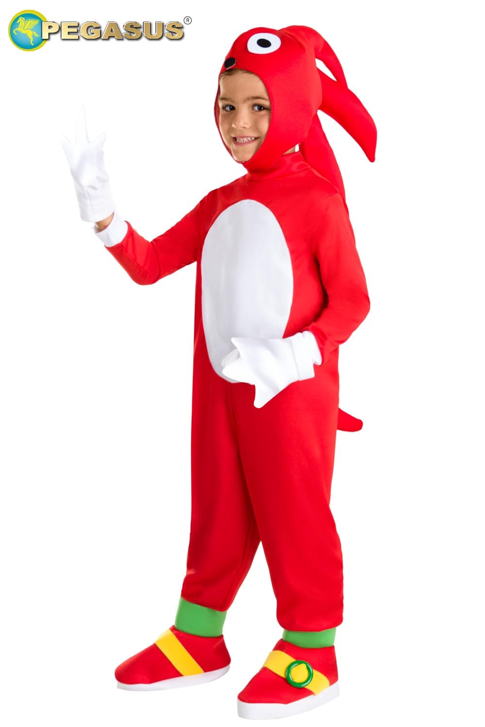 COSTUME CARNEVALE SUPER RICCIO ROSSO BAMBINO DA 5 A 11 ANNI COD. 1921 - 5