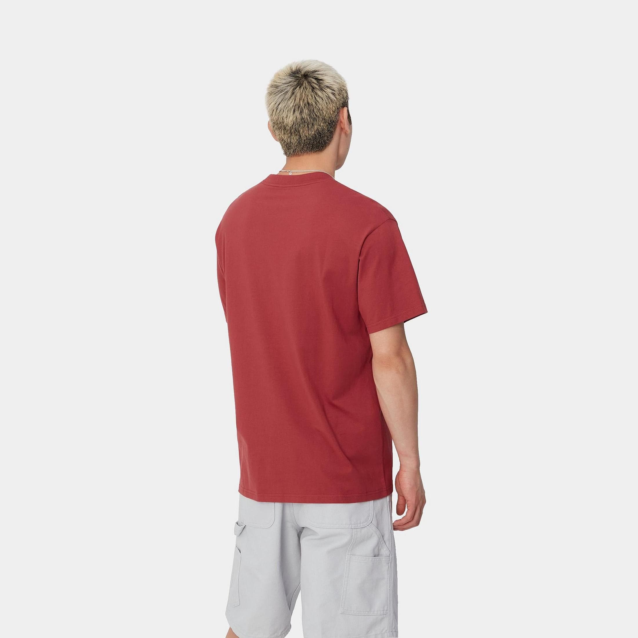 T-shirt Carhartt Amour Pocket tuscany white - 4
