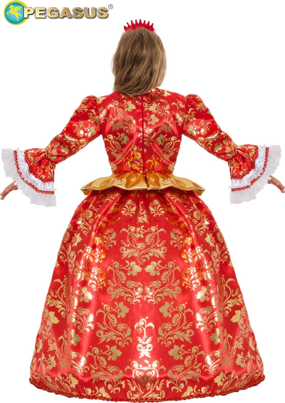 COSTUME CARNEVALE PRINCIPESSA SISSI BAMBINA DA 3 A 6 ANNI  - PEGASUS COD.0772 - 3