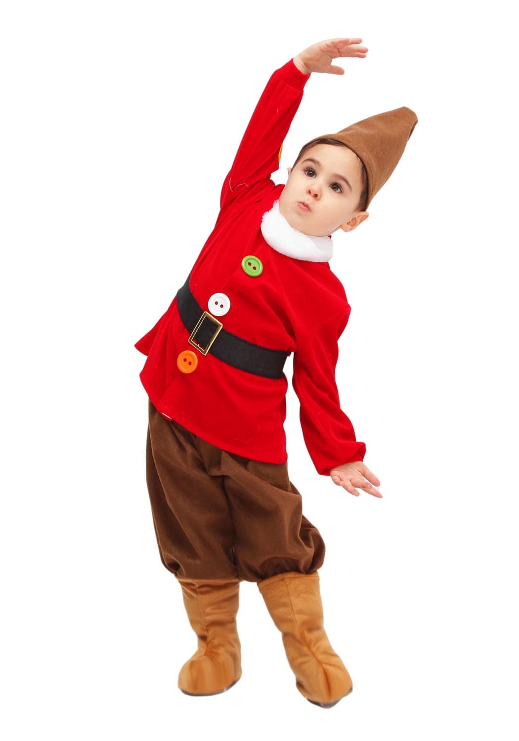 COSTUME CARNEVALE BRONTOLO BAMBINO DA 3 A 6 ANNI - PEGASUS COD. 0654 - 2