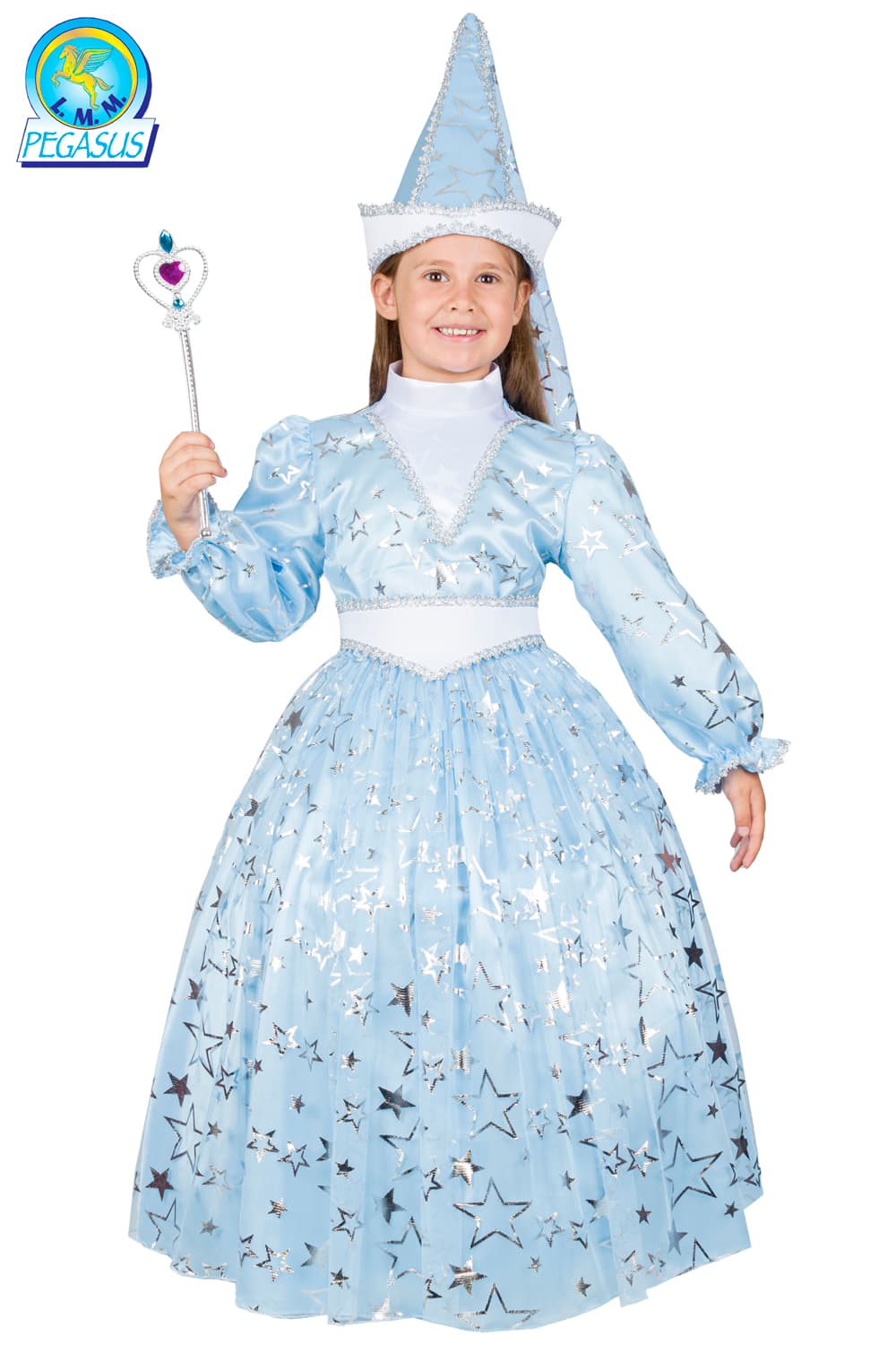 COSTUME CARNEVALE FATA TURCHINA BAMBINA DA 3 A 6 ANNI - PEGASUS COD. 0315 - 3