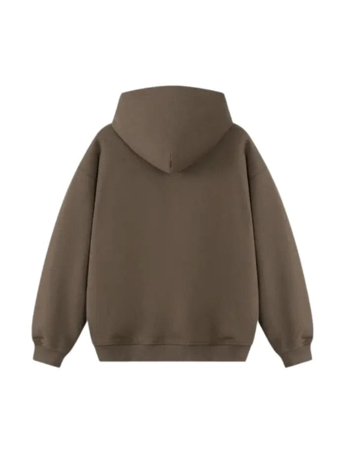 Felpa Oversize con cappuccio Boxy Fit 380g Premium - 7