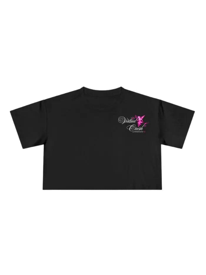 T-shirt Horda Design Cropped Cotone 100% Made in Italy - 3
