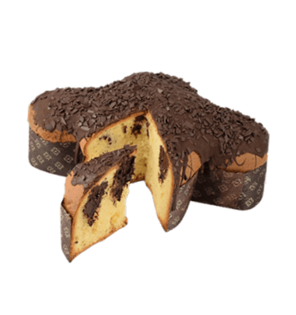 Colomba Artigianale Farcita con Crema di Cioccolato e Rum - 3