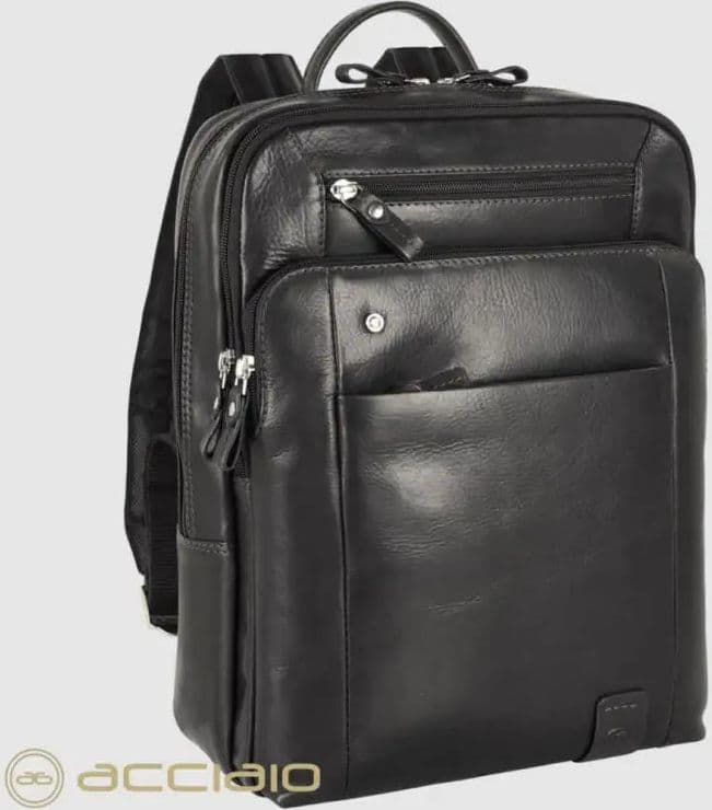 8376 Zaino Acciaio Nero 0000000418 - 2