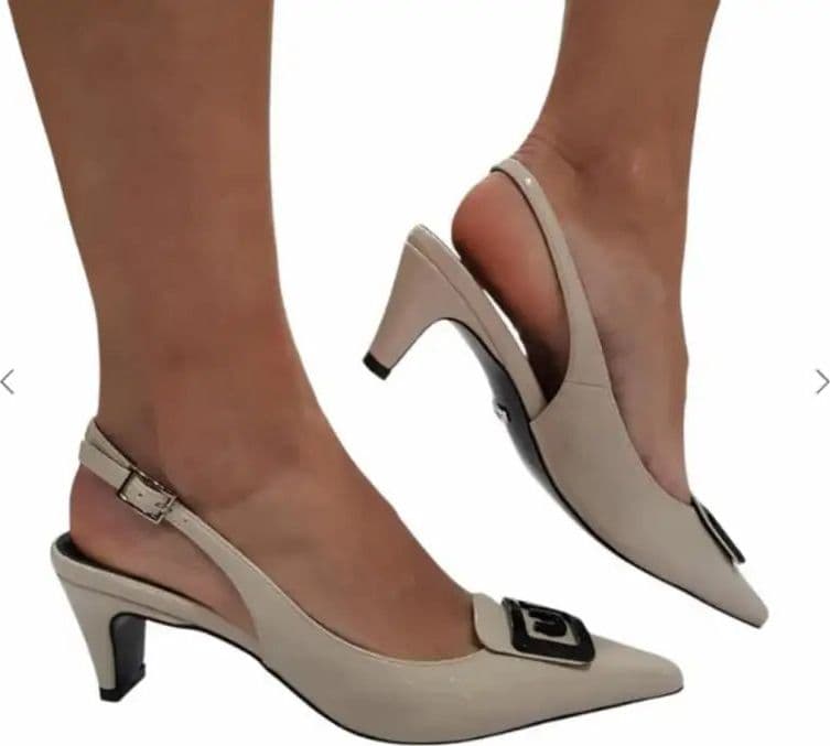 4K2626 Decollete 4US PACIOTTI Beige 0000000426 - 3