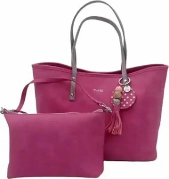 12021-ABO-S2B  BORSE SHOPPING Pash Bag Rosa 0000000439 - 12