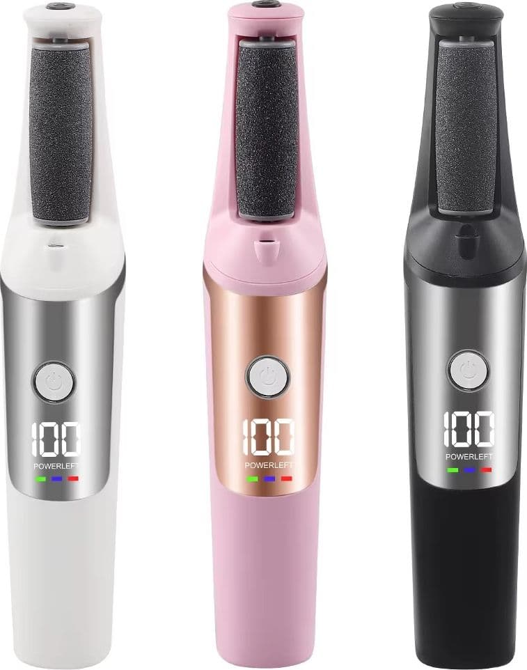 BACCHETTA 3IN1 RIMUOVI CALLI ELETTRICO LIMA RICARICABILE STRUMENTI PER PEDICURE MANICURE - 1