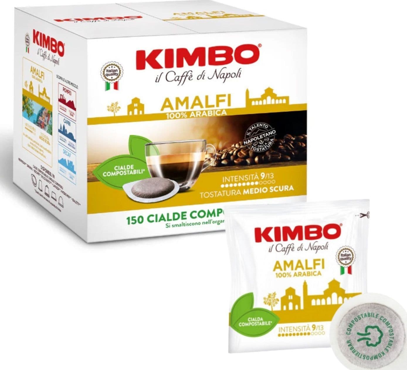 Kimbo Caffè 150 Cialde Amalfi - 2