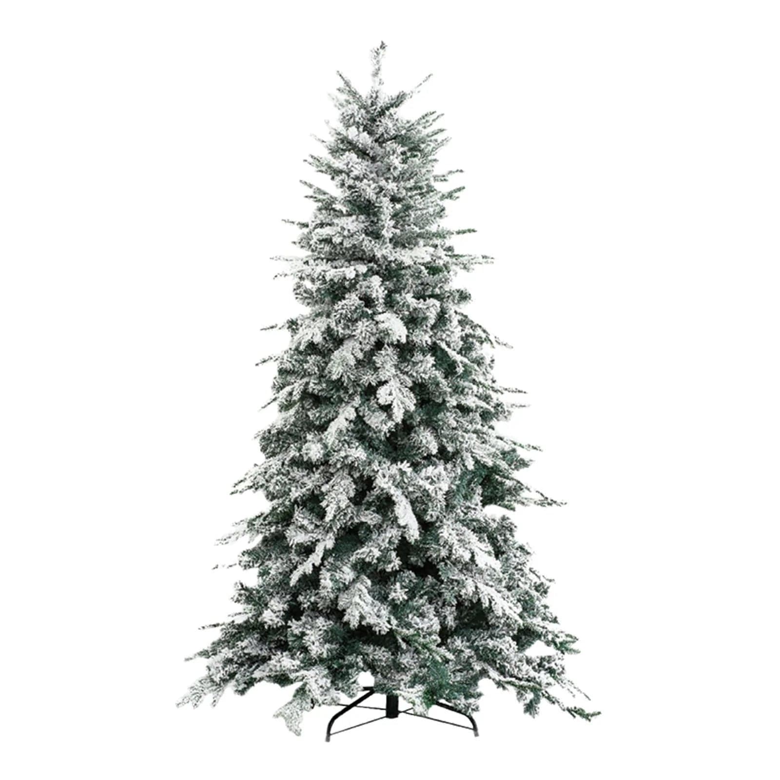 Pino Artificiale Albero di Natale Alaska Innevato - 4