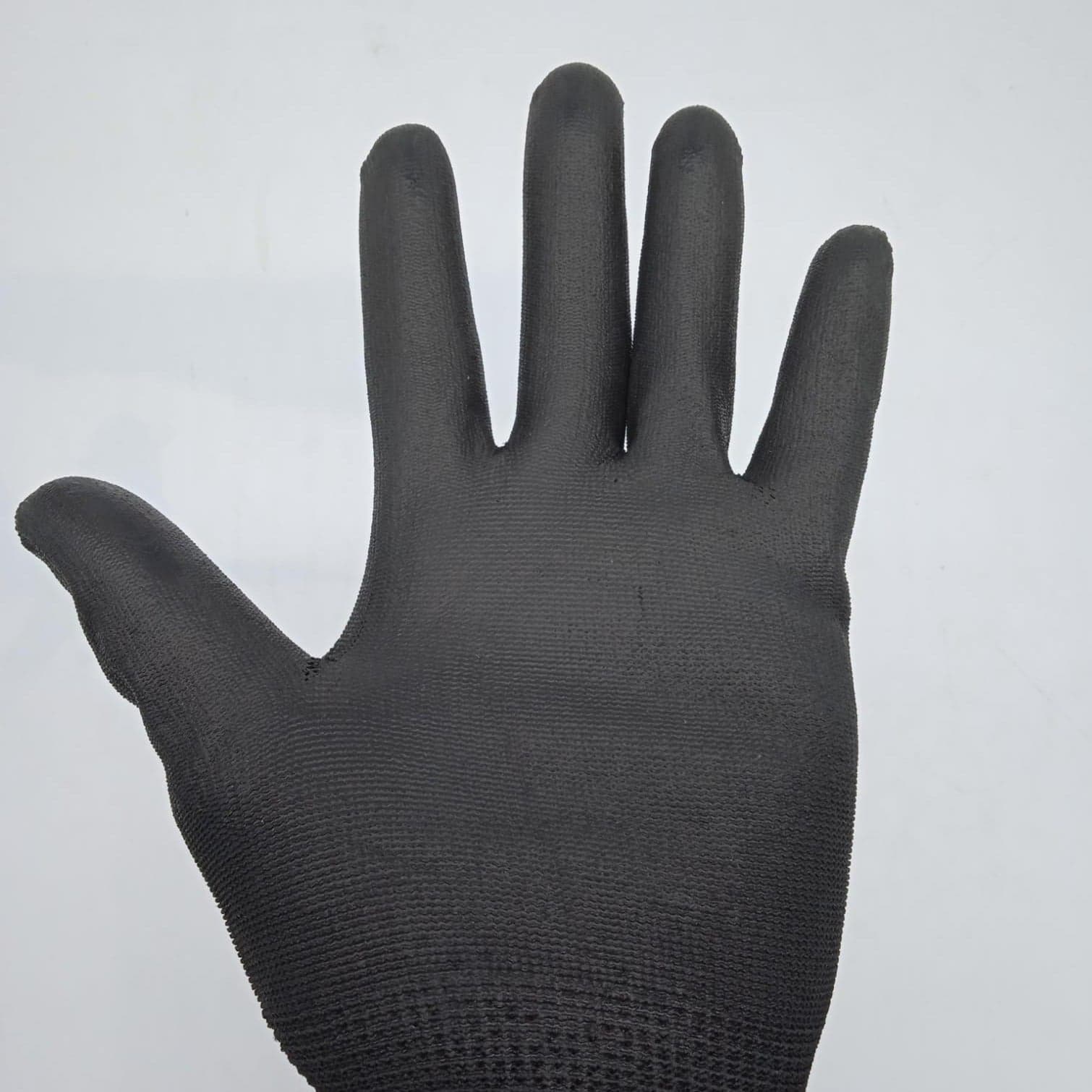 Guanti Da Lavoro Poliestere - Poliuretano Nero 8/M - 4