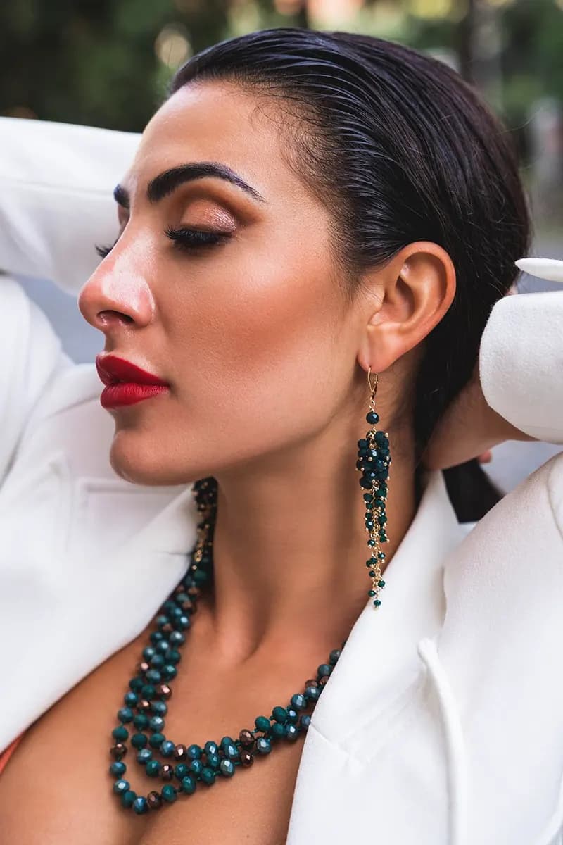 MYA ACCESSORIES | Orecchini pendenti a grappolo - 4