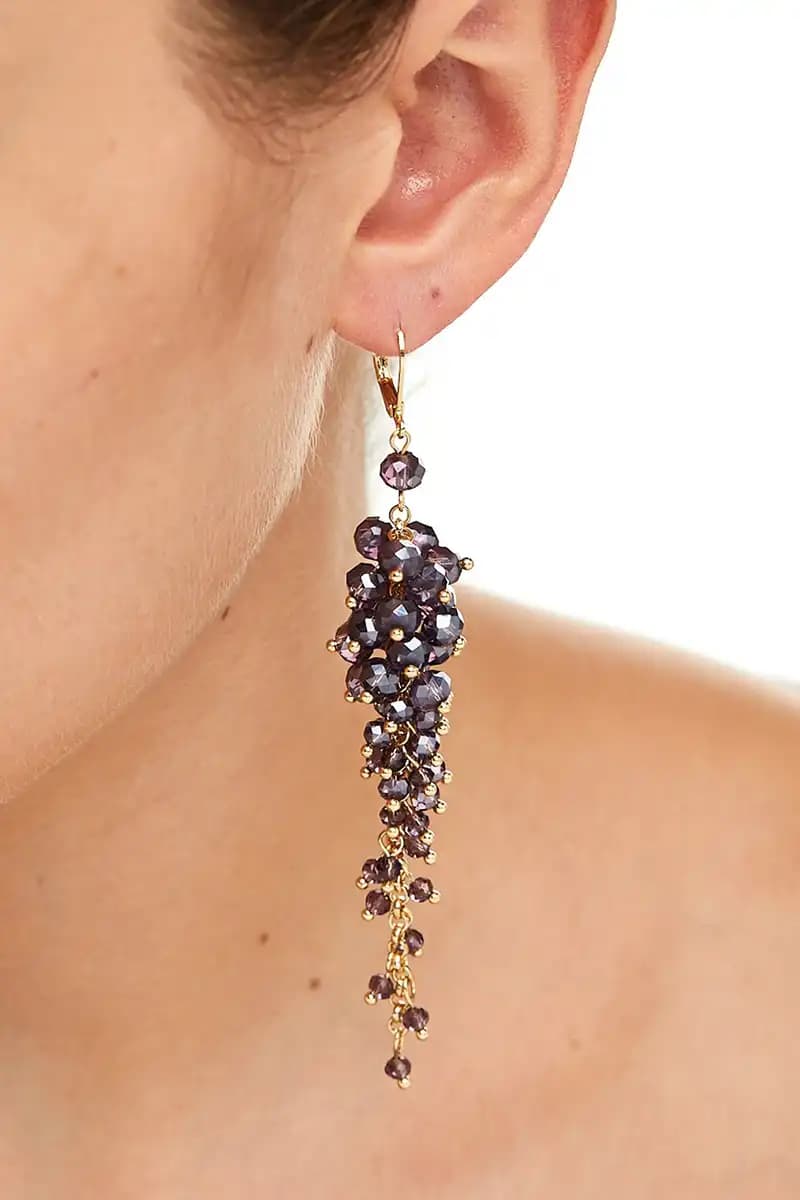 MYA ACCESSORIES | Orecchini pendenti a grappolo - 3