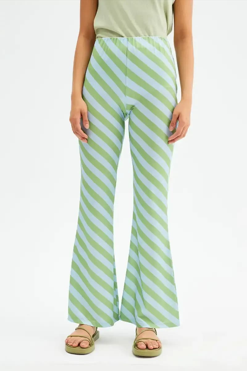 COMPANIA FANTASTICA | Pantalone scampanato fantasia - 7
