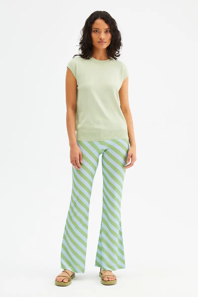 COMPANIA FANTASTICA | Pantalone scampanato fantasia - 5