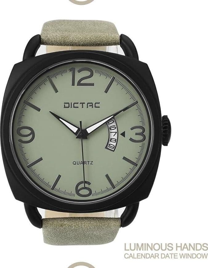 Dictac - Orologio da Polso Analogico per Uomo Movimento al Quarzo Cinturino - 3