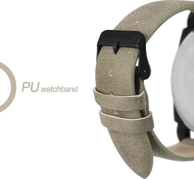 Dictac - Orologio da Polso Analogico per Uomo Movimento al Quarzo Cinturino - 8