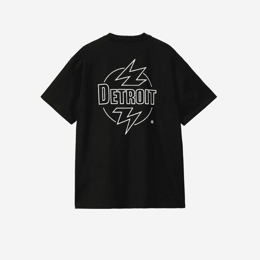 T-shirt Carhartt Ablaze black wax - 6