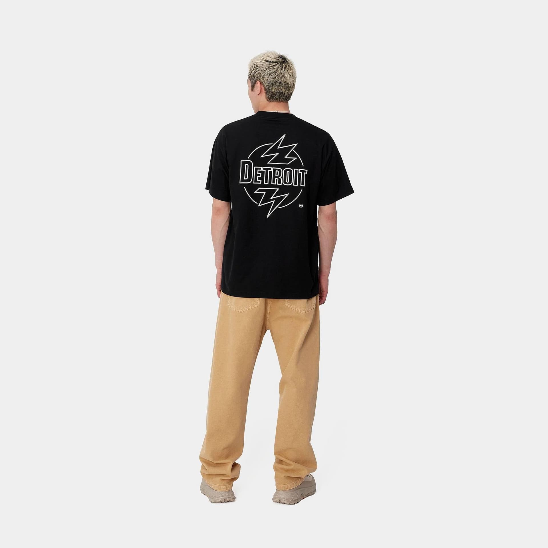T-shirt Carhartt Ablaze black wax - 5
