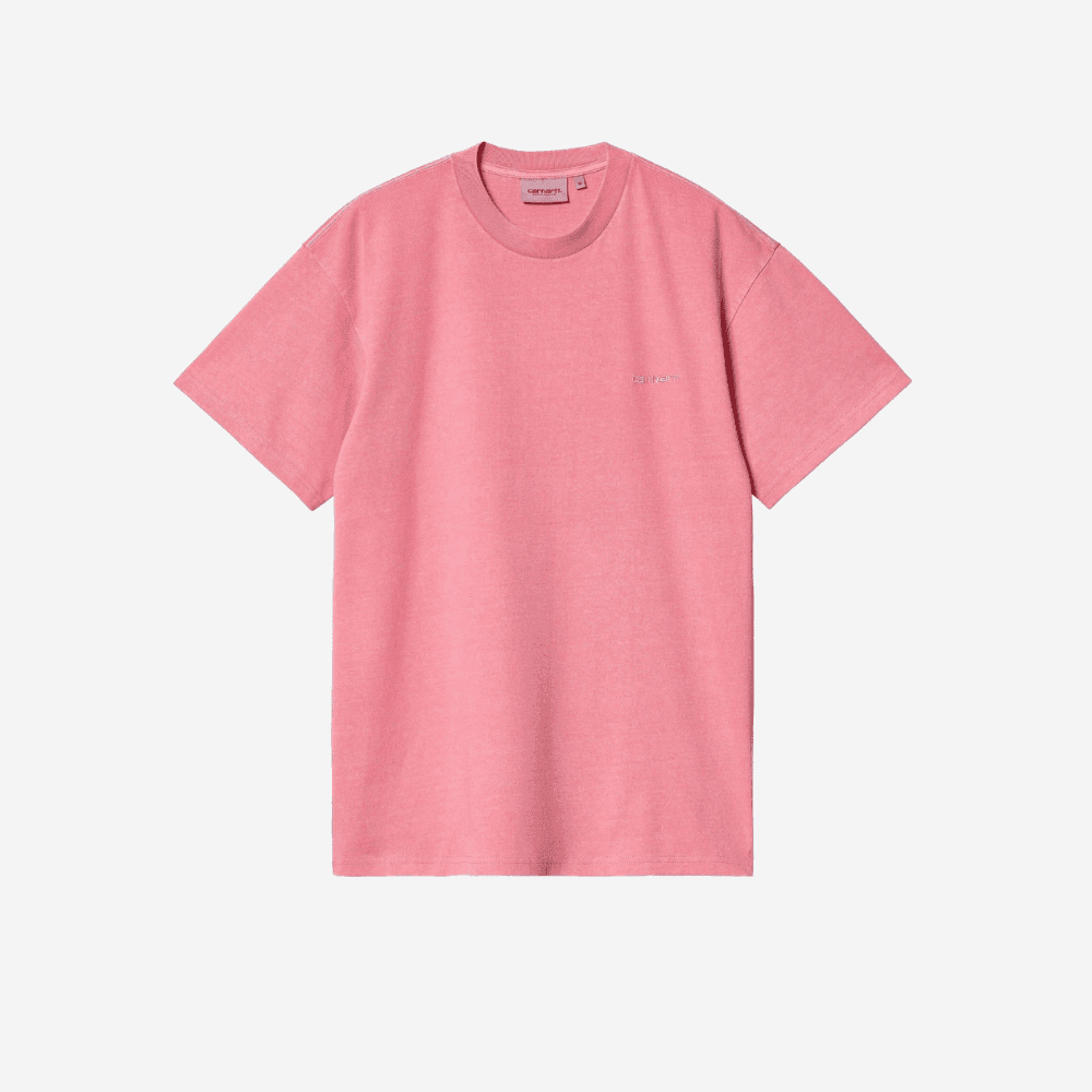 T-shirt Carhartt Duster Script charm pink dyed - 6