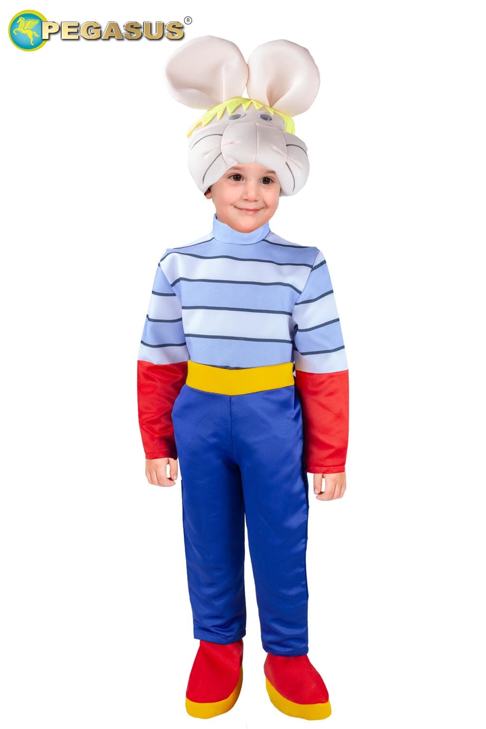 COSTUME CARNEVALE TOPO SIMPATICONE BAMBINO DA 3 A 6 ANNI COD. 0745 - 3