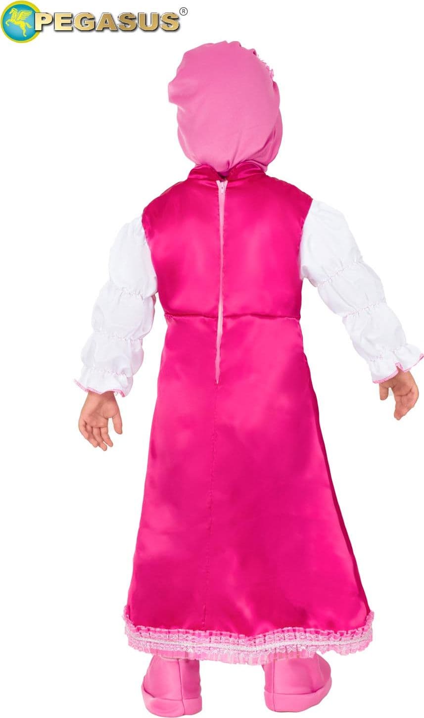 COSTUME CARNEVALE RAGAZZA CUORICINA BAMBINA DA 3 A 6 ANNI COD. 0687 - 3