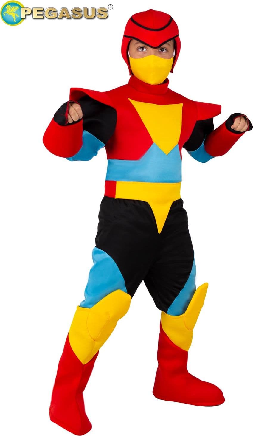COSTUME CARNEVALE POWER TOY ROBOT BAMBINO DA 3 A 6 ANNI COD. 0764 - 3