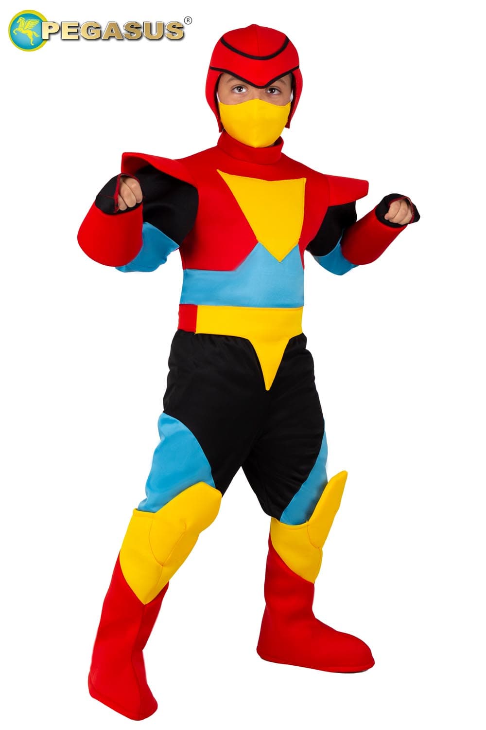 COSTUME CARNEVALE POWER TOY ROBOT BAMBINO DA 3 A 6 ANNI COD. 0764 - 3