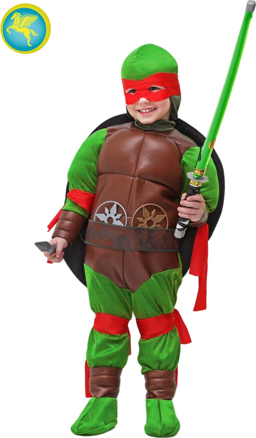 COSTUME CARNEVALE TARTARUGA BABY DA 3 A 5 ANNI - PEGASUS COD. 0311 - 2
