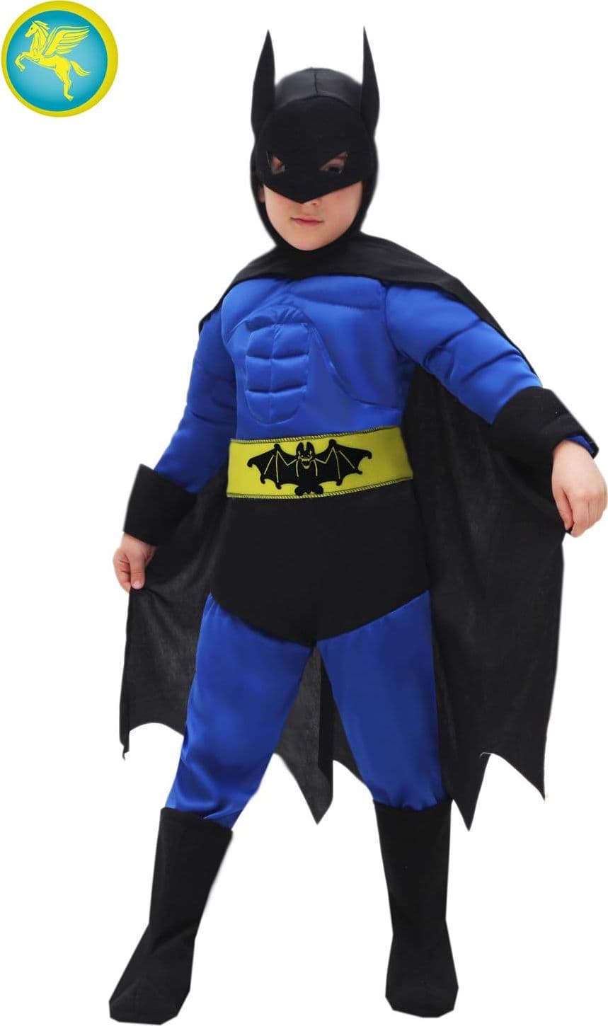 COSTUME CARNEVALE  PIPISTRELLO BABY DA 3 A 5 ANNI - PEGASUS COD. 0699 - 2