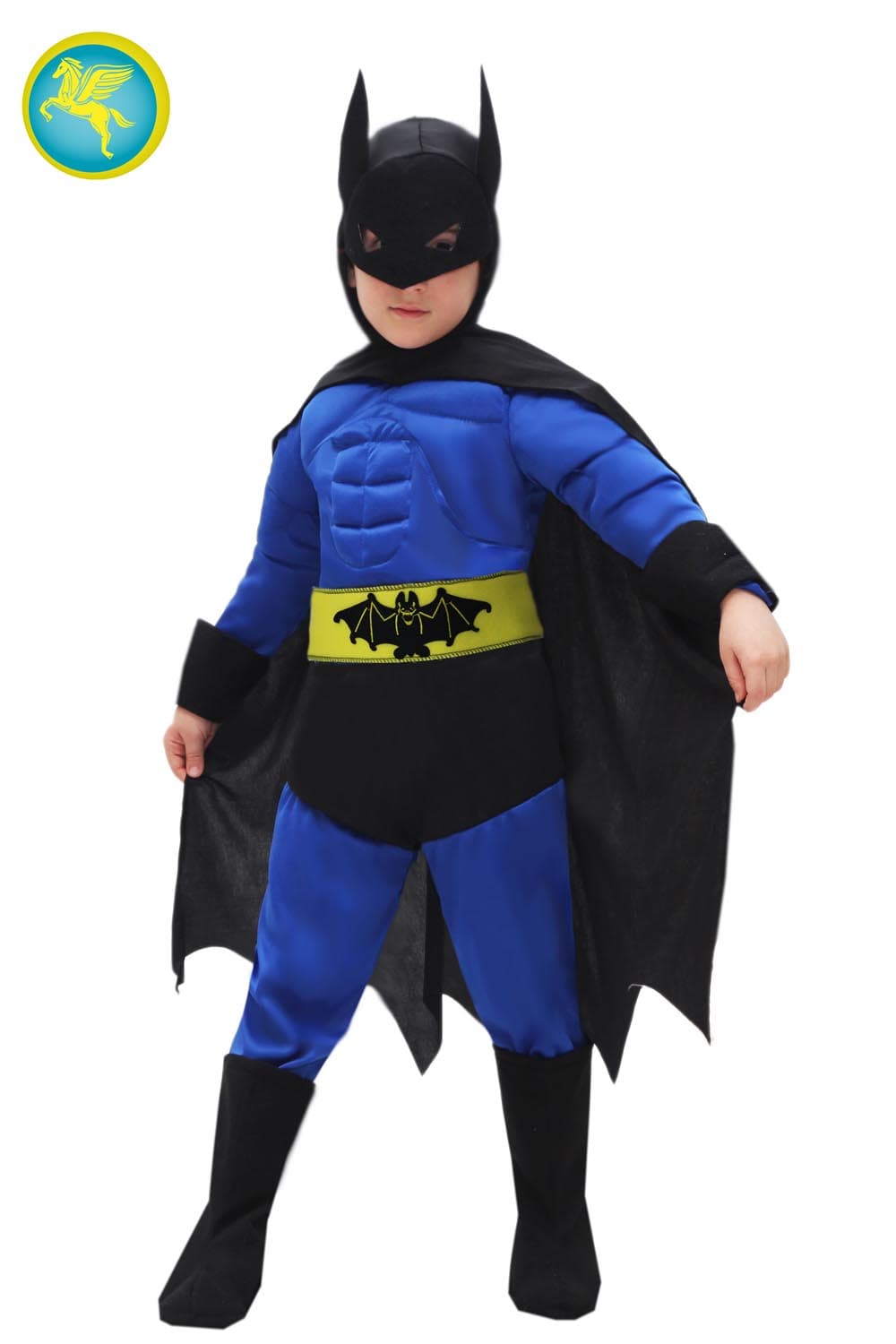 COSTUME CARNEVALE  PIPISTRELLO BABY DA 3 A 5 ANNI - PEGASUS COD. 0699 - 2