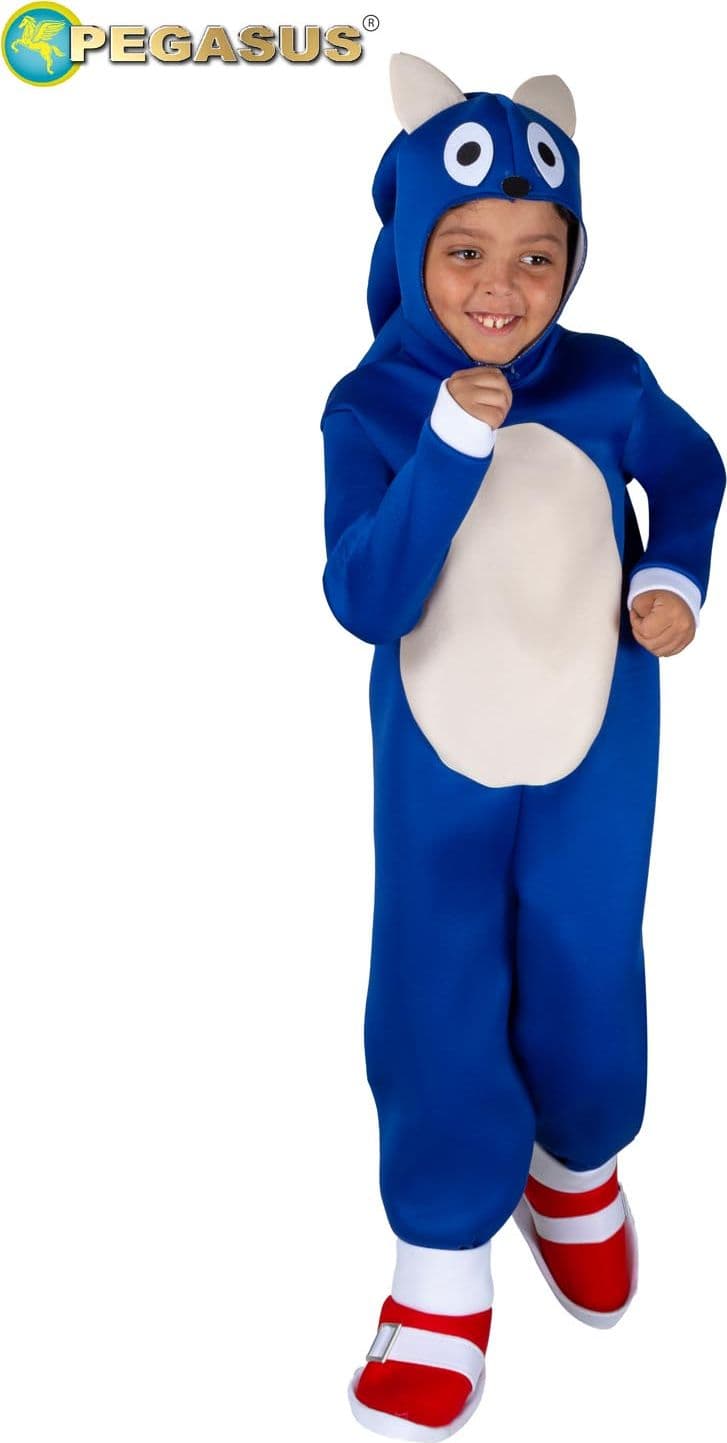 COSTUME CARNEVALE SUPER RICCIO BAMBINO DA 3 A 6 ANNI - PEGASUS COD. 0025 - 3