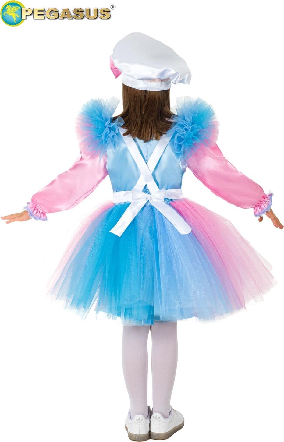 COSTUME CARNEVALE MISS CAKE ( PASTICCIERA ) DA 3 A 8 ANNI - PEGASUS COD. 1941 - 3