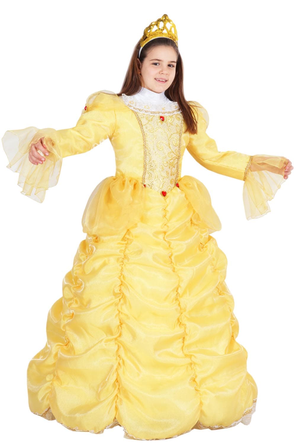 COSTUME CARNEVALE PRINCIPESSA BELLE DA 5 A 11 ANNI - PEGASUS COD. 1571 - 3