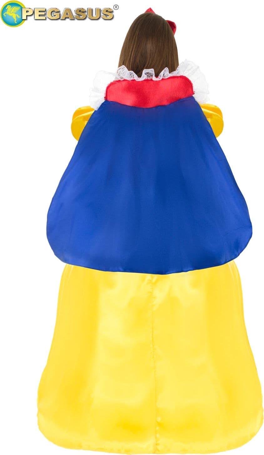 COSTUME CARNEVALE BIANCANEVE BAMBINA DA 5 A 11 ANNI - PEGASUS COD. 1136 - 2